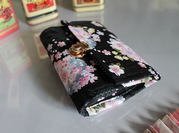 5.5\" cards and coins wallet  - Mina black pink blue